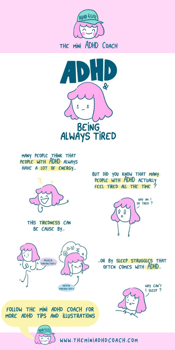 The Connection Between Adult ADHD and fatigue